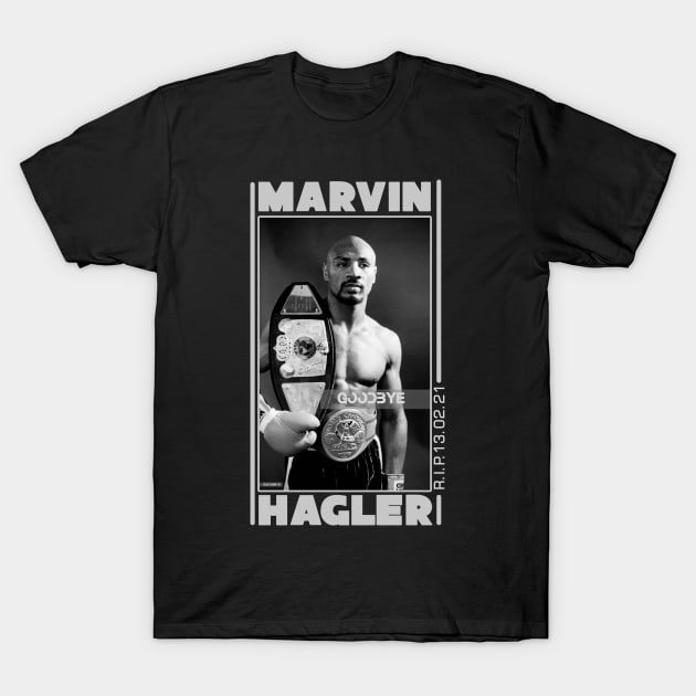 RIP Marvin Hagler T-Shirt by KyleCreated